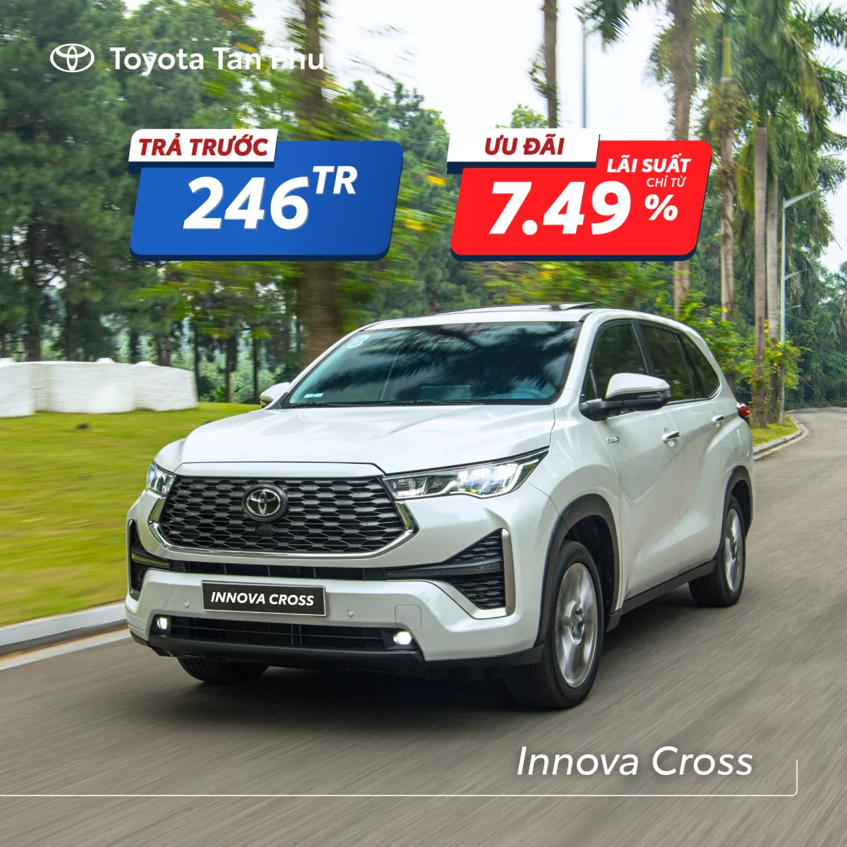 Ưu đãi Toyota Innova Cross