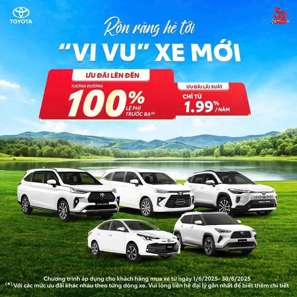 Banner Khuyến Mãi Toyota 06-2025
