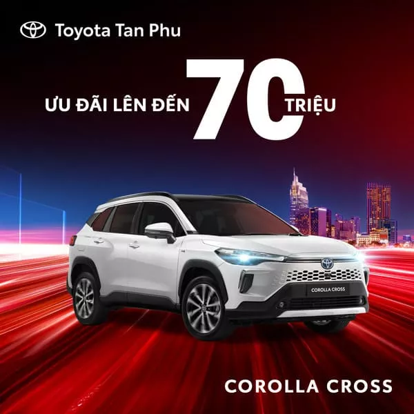 Khuyến mãi Toyota Corolla Cross 09-2025