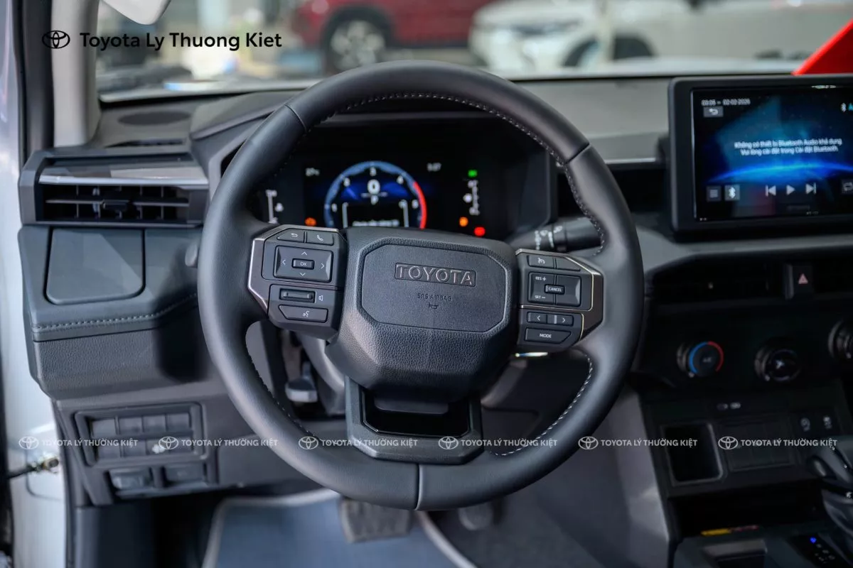 Nội Thất Toyota Hilux 2026 - Loa, hệ thống âm thanh, giải trí