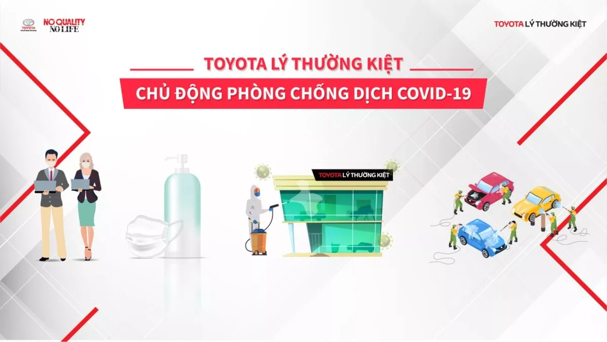 You Are Currently Viewing Cùng Xe Toyota Chống Dịch Corona: Toyota Lý Thường Kiệt Chủ Động Phòng Chống Dịch Bệnh Covid-19 Bảo Vệ An Toàn Cho Khách Hàng