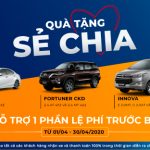 Fortuner 2020 Chia Sẻ Khó Khăn Mùa Dịch: Giảm Lãi Suất Còn 0.33%/Tháng (6 Tháng Đầu) Và Hỗ Trợ Phí Trước Bạ Đến 85 Triệu (Tuỳ Dòng Xe)