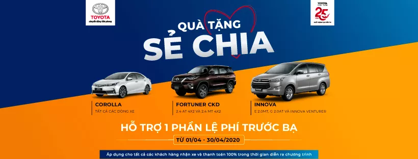 You Are Currently Viewing Fortuner 2020 Chia Sẻ Khó Khăn Mùa Dịch: Giảm Lãi Suất Còn 0.33%/Tháng (6 Tháng Đầu) Và Hỗ Trợ Phí Trước Bạ Đến 85 Triệu (Tuỳ Dòng Xe)