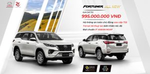 Read more about the article Giá xe Toyota 2020 tháng 10: xe Fortuner 2020 giá từ 995 triệu