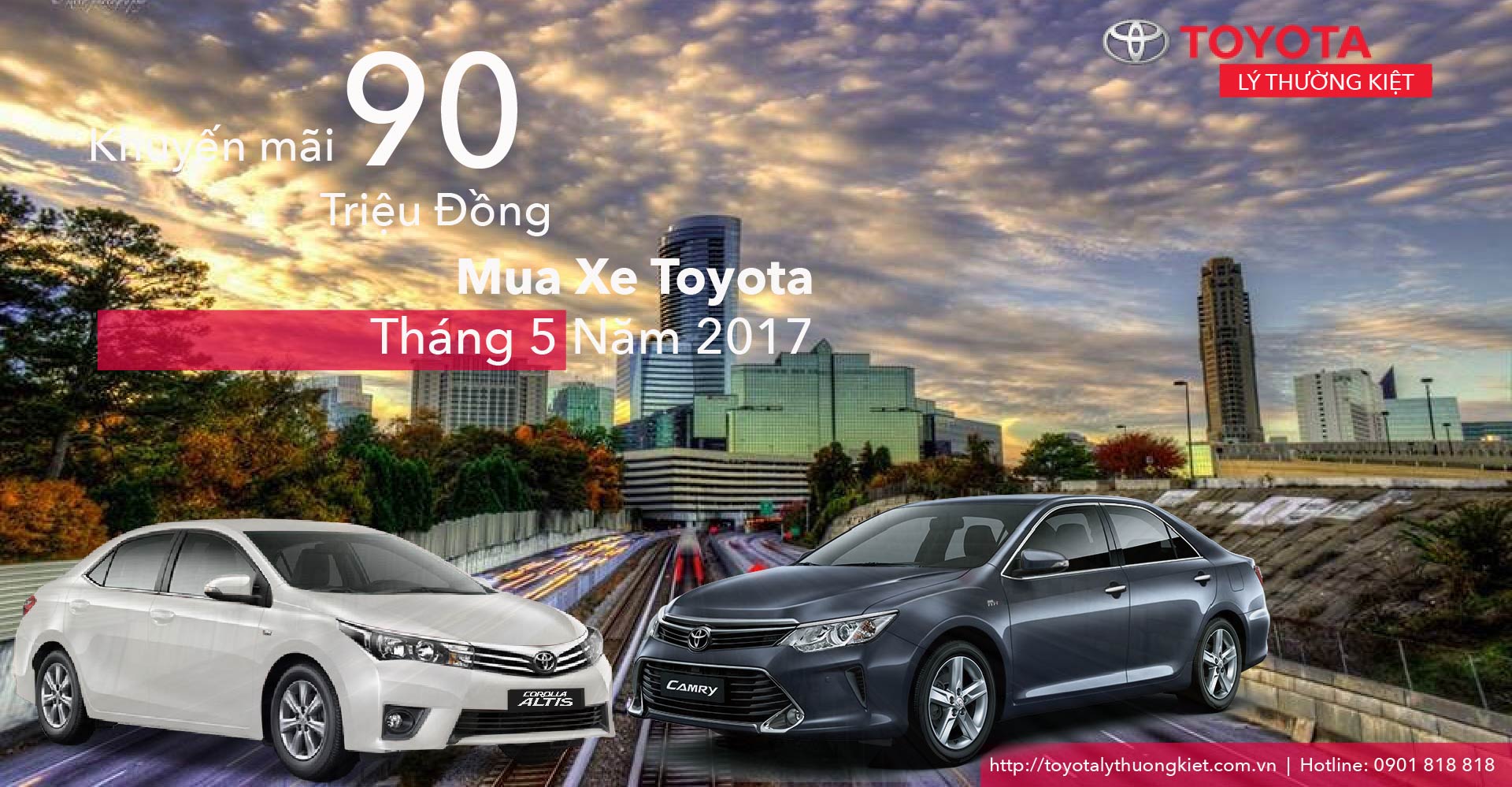 You are currently viewing Giá xe Toyota tháng 5 cùng cơn bão khuyến mãi lên đến 90 Triệu
