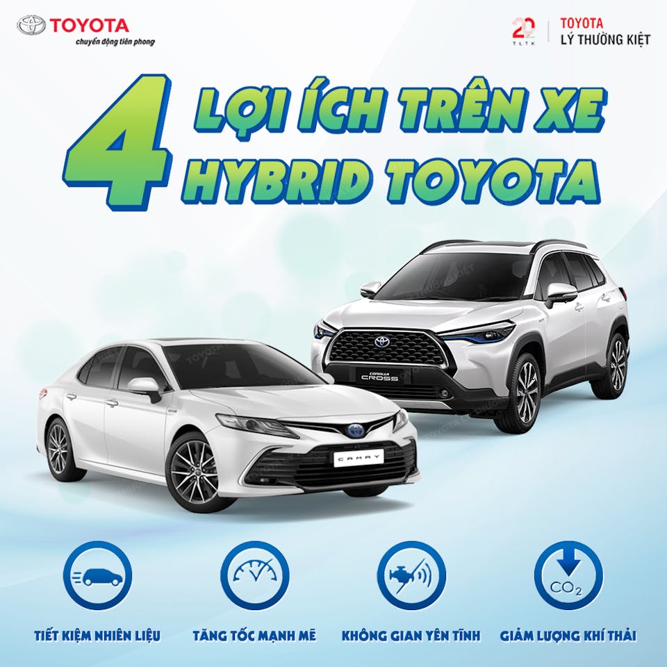 You are currently viewing Những lợi ích đặc biệt trên xe Hybrid của Toyota