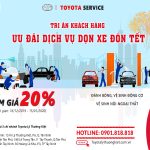 Ưu Đãi 20% Dịch Vụ Làm Đẹp Xe Đón Tết Sang