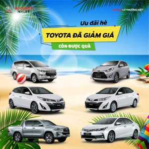 Read more about the article Ưu đãi hè, xe Toyota đã giảm giá, còn được tặng quà!