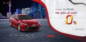 Read More About The Article Xe Camry 2019 Trả Góp Lãi Suất 0% / Năm (Cố Định 6 Tháng Đầu)? Mua Xe Camry 2019 Trả Góp Cần Chuẩn Bị Những Gì?