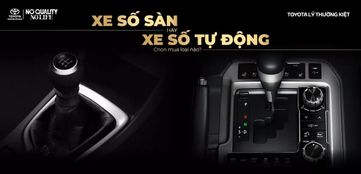 You Are Currently Viewing Xe Toyota Số Sàn Và Số Tự Động, Nên Chọn Mua Xe Nào?