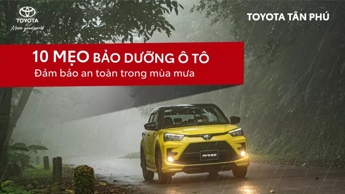 You Are Currently Viewing 10 Mẹo Bảo Dưỡng Xe Ô Tô Mùa Mưa Đảm Bảo An Toàn