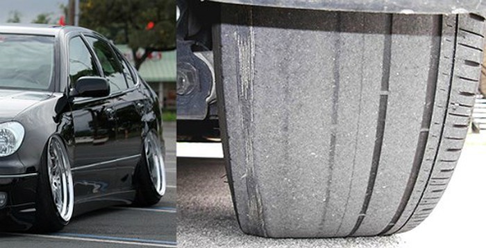 Dấu hiệu lốp xe cần thay mới ngay: Lốp xe bị mòn không đều