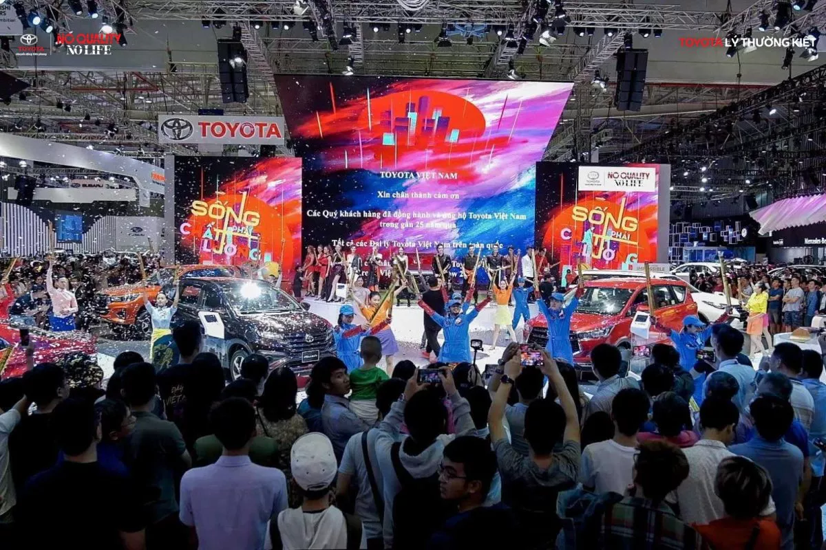 Xe Toyota Đồng Hành Cùng Triển Lãm Vietnam Motor Show 2019 23-27/10/2019