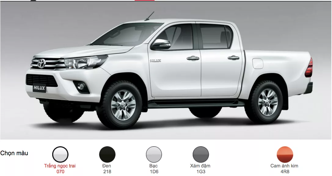 Xe Toyota Hilux 2.4E Có Gì Mới Và Bán Xe Hilux 2017 Cập Nhật