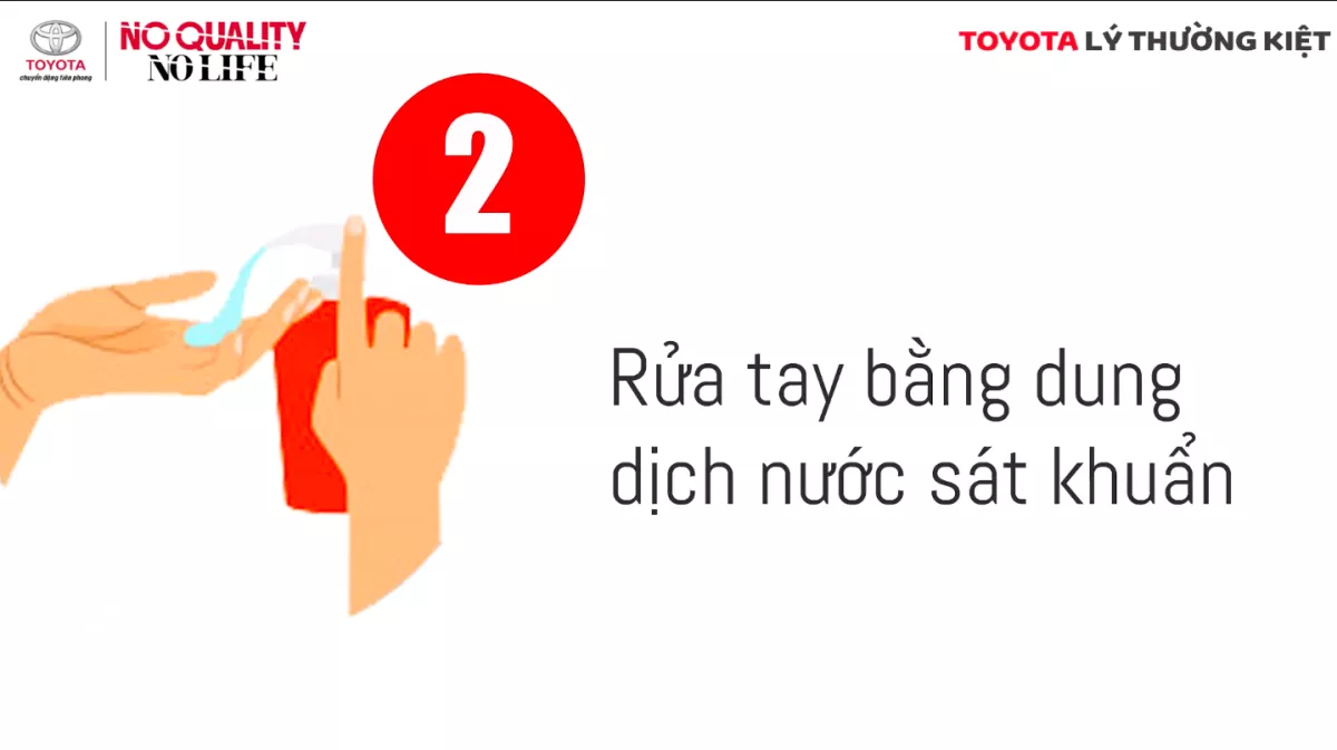 Cùng Xe Toyota Chống Dịch Corona: Toyota Lý Thường Kiệt Chủ Động Phòng Chống Dịch Bệnh Covid-19 Bảo Vệ An Toàn Cho Khách Hàng