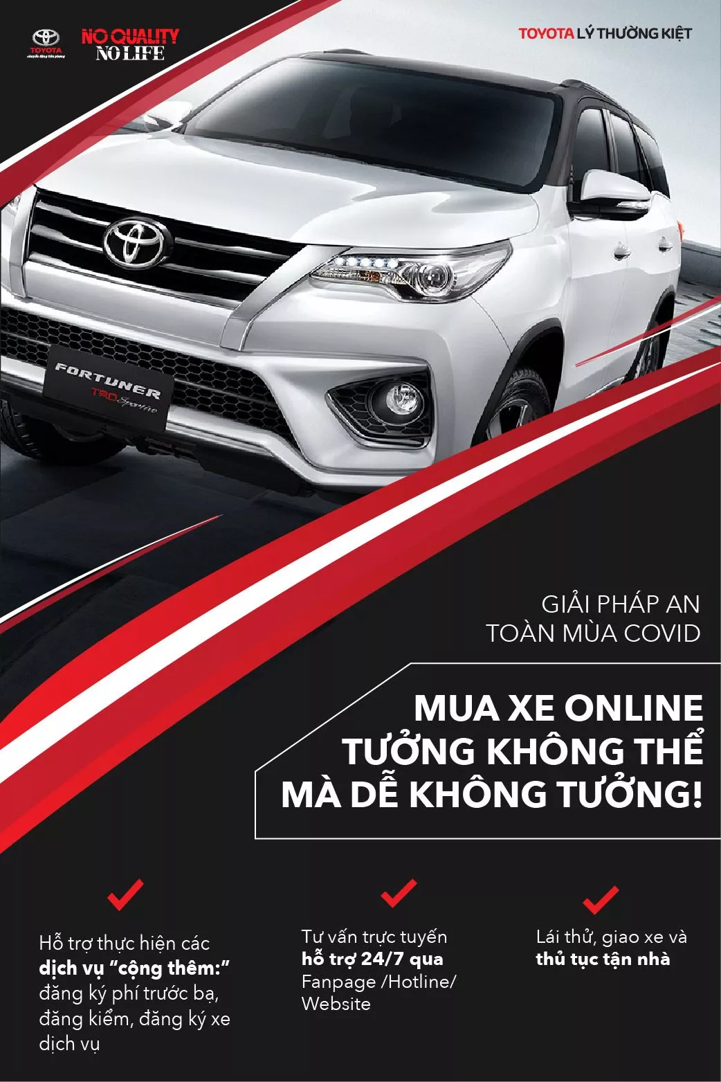 Fortuner 2020 Chia Sẻ Khó Khăn Mùa Dịch: Giảm Lãi Suất Còn 0.33%/Tháng (6 Tháng Đầu) Và Hỗ Trợ Phí Trước Bạ Đến 85 Triệu (Tuỳ Dòng Xe)