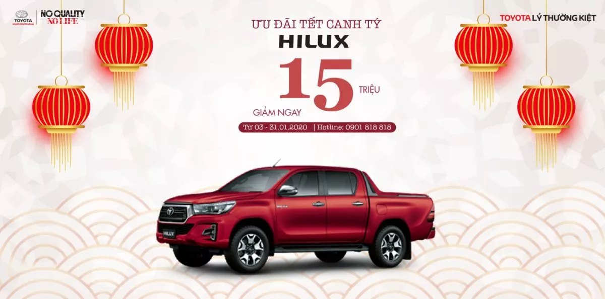 Giá Xe Toyota 2020 Ưu Đãi “Siêu Khủng” Tháng 01/2020. Bảng Giá Xe Toyota Tháng 01/2020?