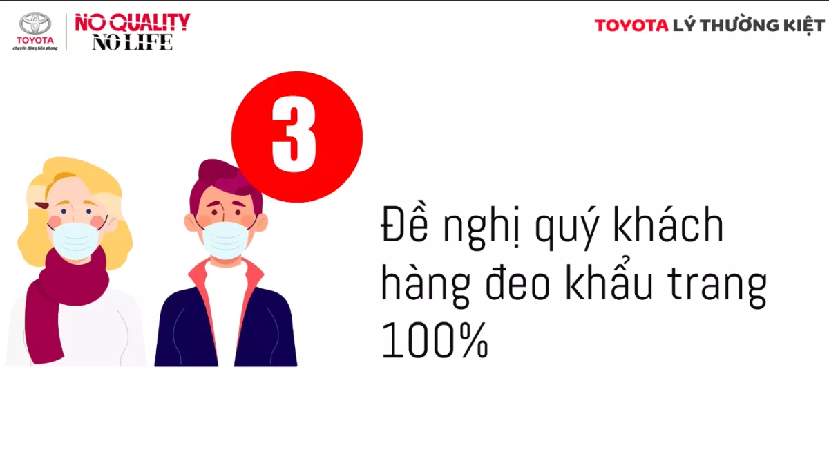 Cùng Xe Toyota Chống Dịch Corona: Toyota Lý Thường Kiệt Chủ Động Phòng Chống Dịch Bệnh Covid-19 Bảo Vệ An Toàn Cho Khách Hàng