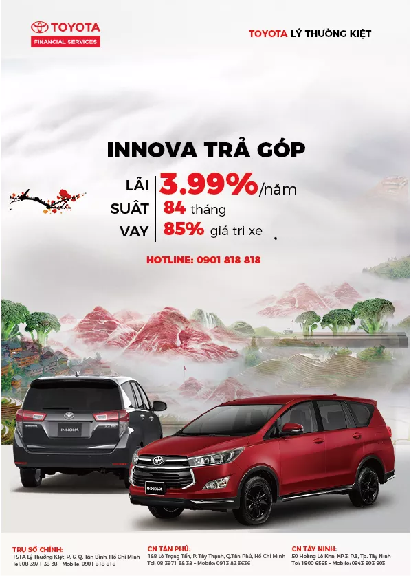 Giá Xe Toyota 2018 Tháng 4/2018 - Dòng Xe Toyota 2018 Tuyệt Đẹp