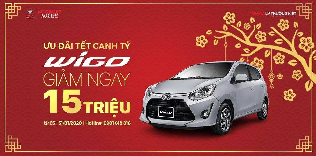 Giá Xe Toyota 2020 Ưu Đãi “Siêu Khủng” Tháng 01/2020. Bảng Giá Xe Toyota Tháng 01/2020?