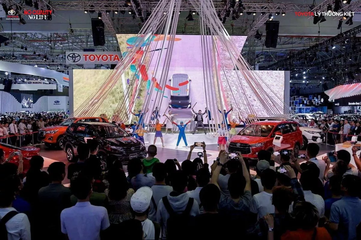 Xe Toyota Đồng Hành Cùng Triển Lãm Vietnam Motor Show 2019 23-27/10/2019