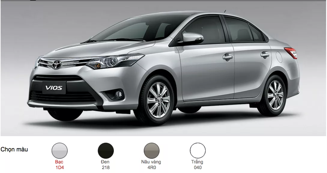 Giá Xe Vios 2017 Và Khuyến Mãi Cực Khủng Trong Ngày Ra Mắt