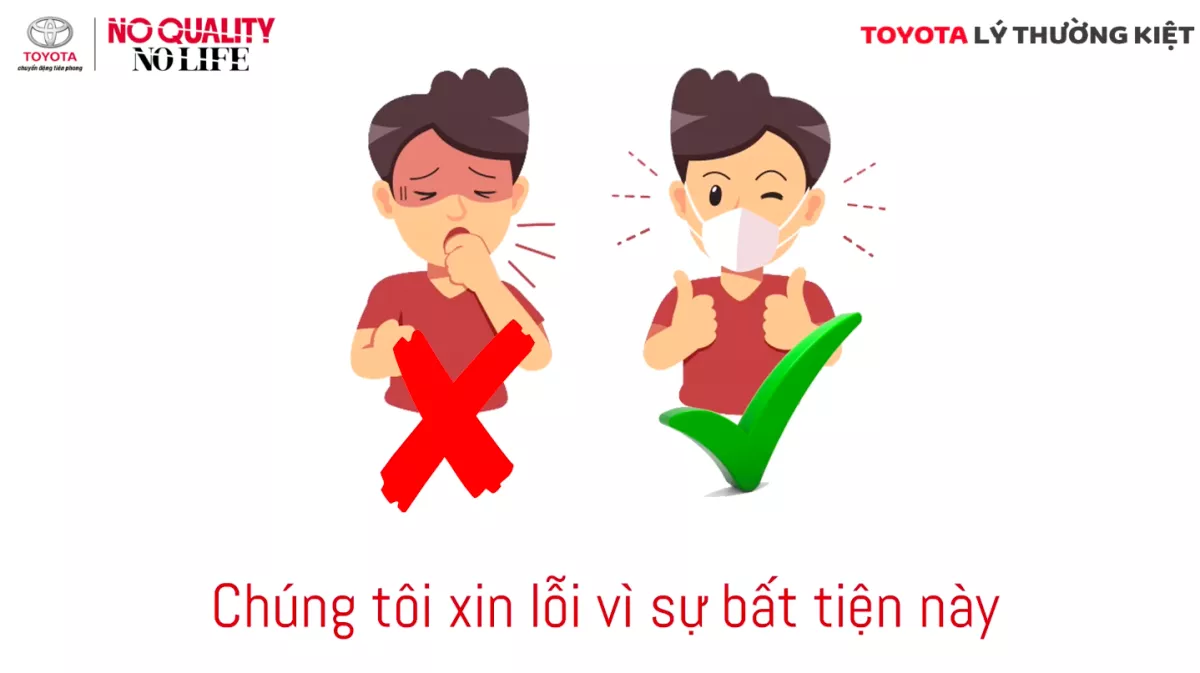 Cùng Xe Toyota Chống Dịch Corona: Toyota Lý Thường Kiệt Chủ Động Phòng Chống Dịch Bệnh Covid-19 Bảo Vệ An Toàn Cho Khách Hàng