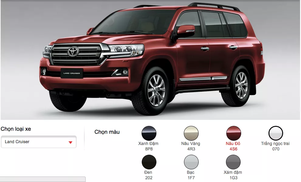 Các Dòng Xe 7 Chỗ Toyota Nhập Khẩu Tại Đại Lý Toyota