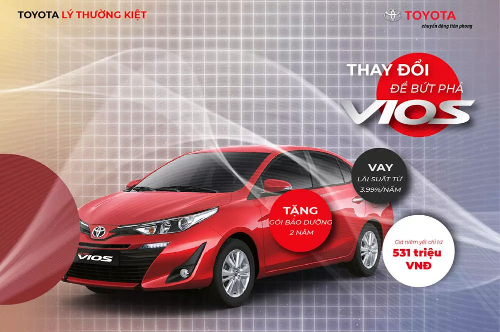 Giá Xe Ô Tô Vios Mới Nhất Tháng 8/2018