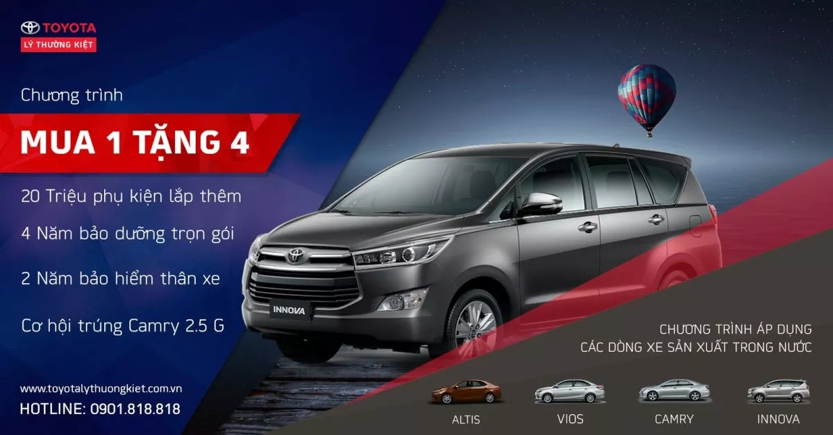 Giá Xe Toyota Tháng 5 Cùng Cơn Bão Khuyến Mãi Lên Đến 90 Triệu