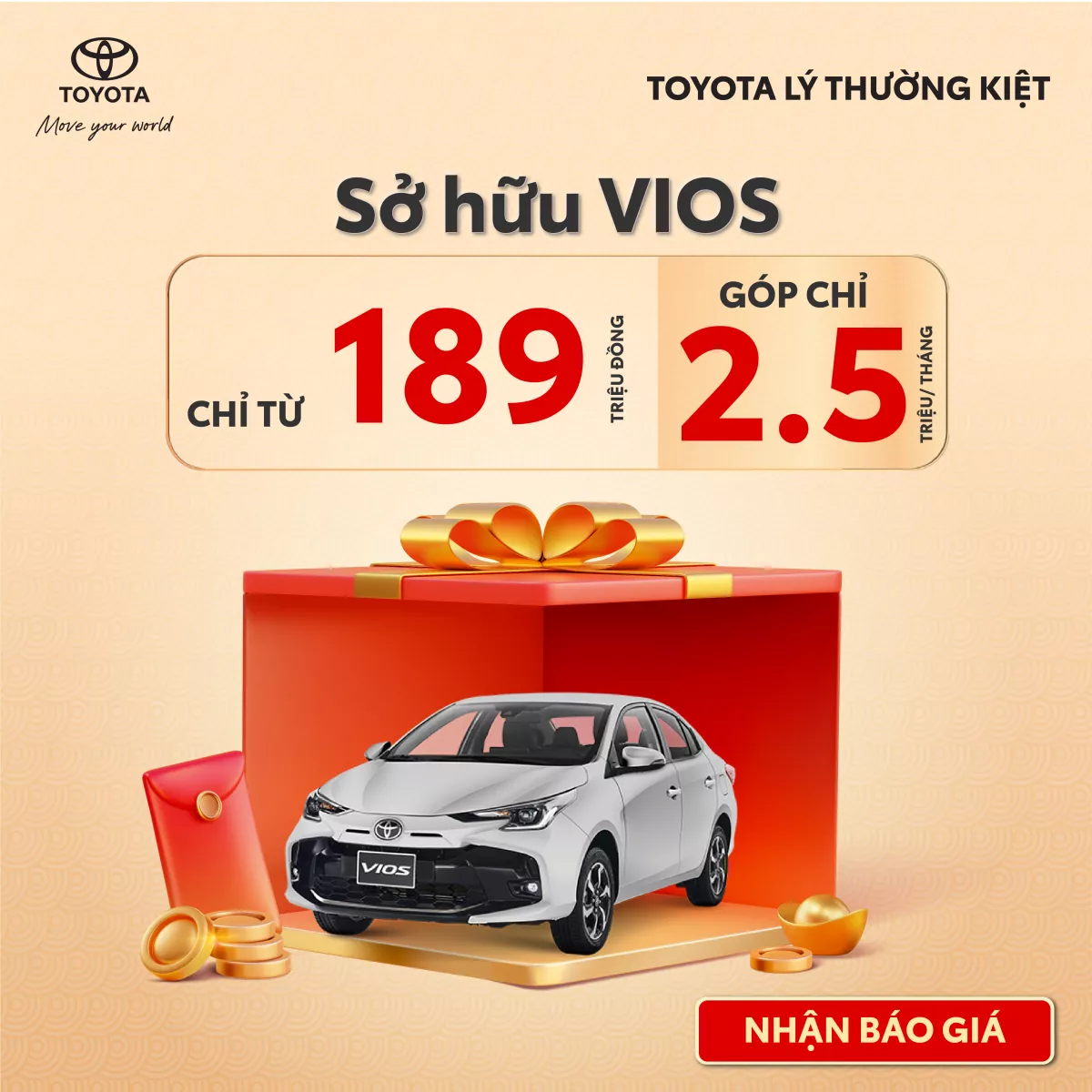 Sắm Toyota Vios - Đón Lộc Về Nhà