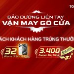 Xin Chúc Mừng Các Khách Hàng Trúng Giải Coupon Chương Trình “Bảo Dưỡng Liền Tay, Vận May Gõ Cửa” – Đợt 3