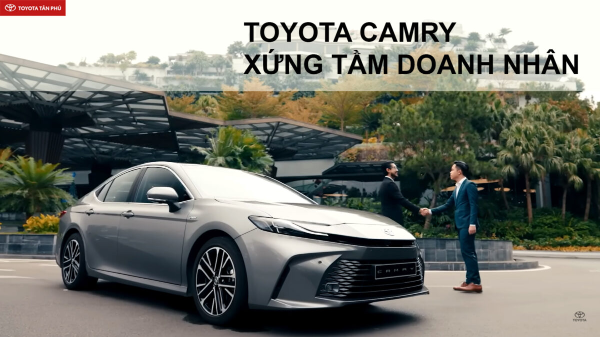 toyota camry xung tam doanh nhan