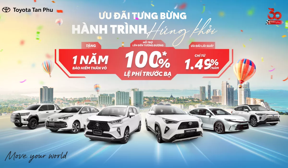 Ưu Đãi Xe Mới Toyota