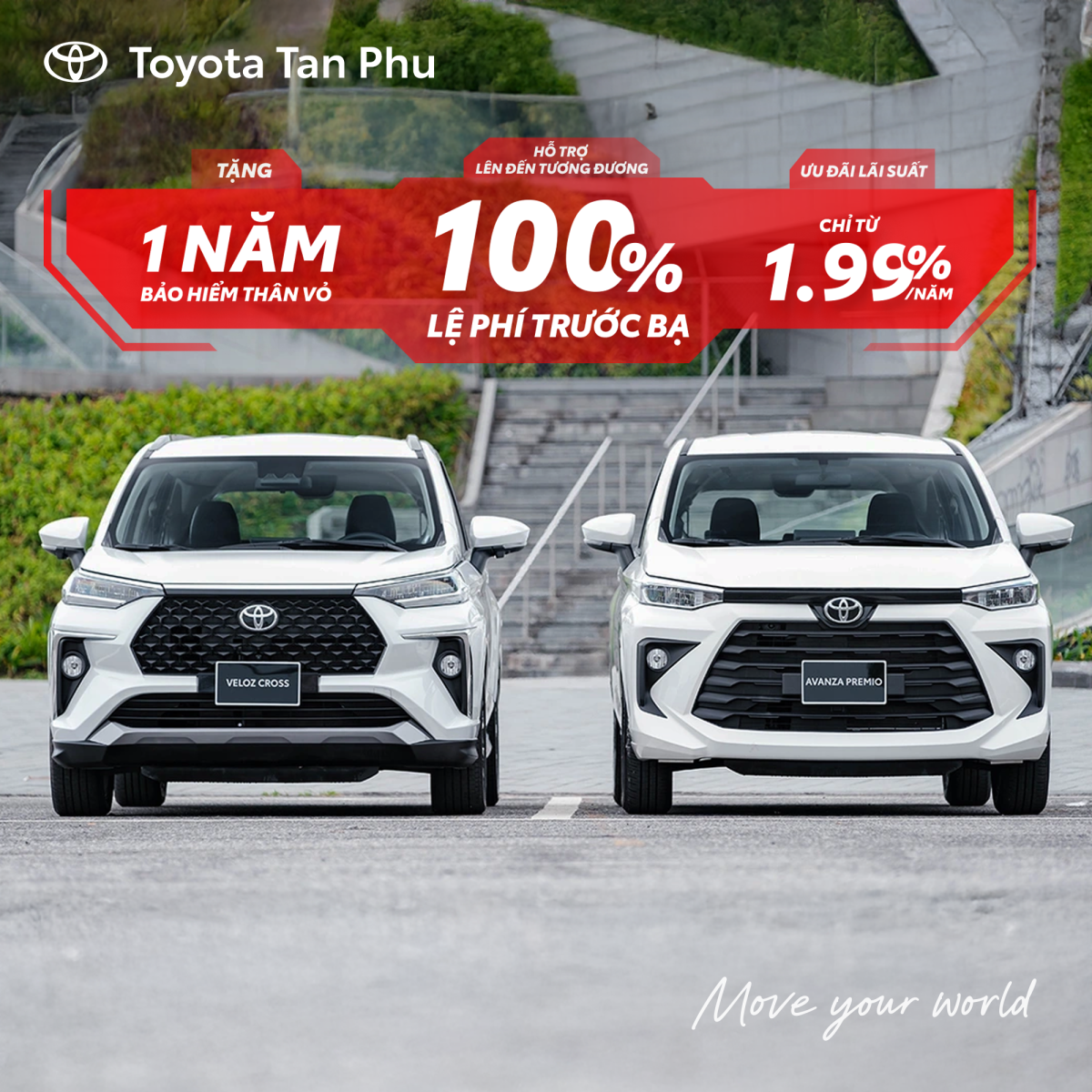 Ưu đãi Toyota Veloz Cross kèm khuyến mãi