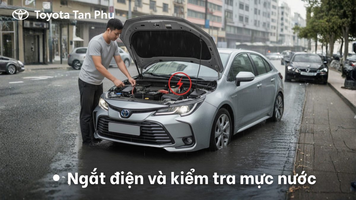 Xe Bị Ngập Nước Phải Làm Gì? 5 Bước Xử Lý Đúng Cách Giúp Giảm Thiệt Hại