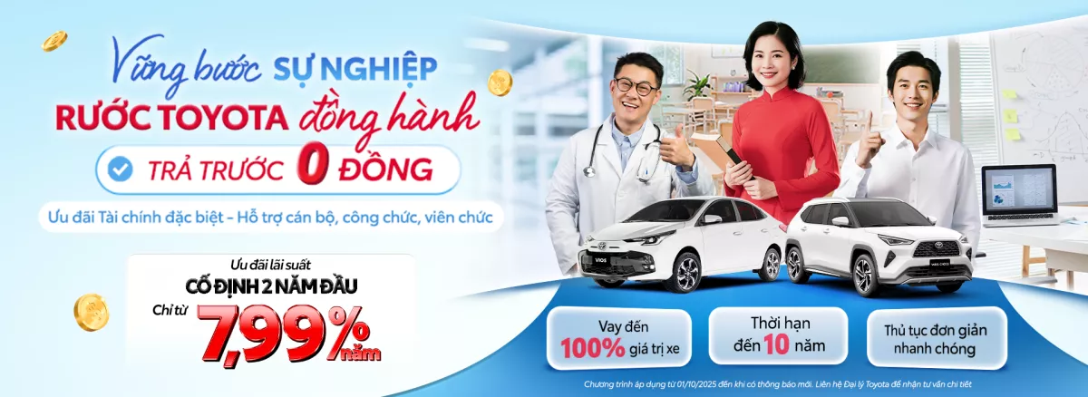 Vay Mua Xe Toyota