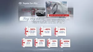 Read More About The Article Deal Chồng Deal: Ưu Đãi Cực Lớn & 644 Phần Quà Đang Chờ Bạn Tại Toyota Tân Phú!