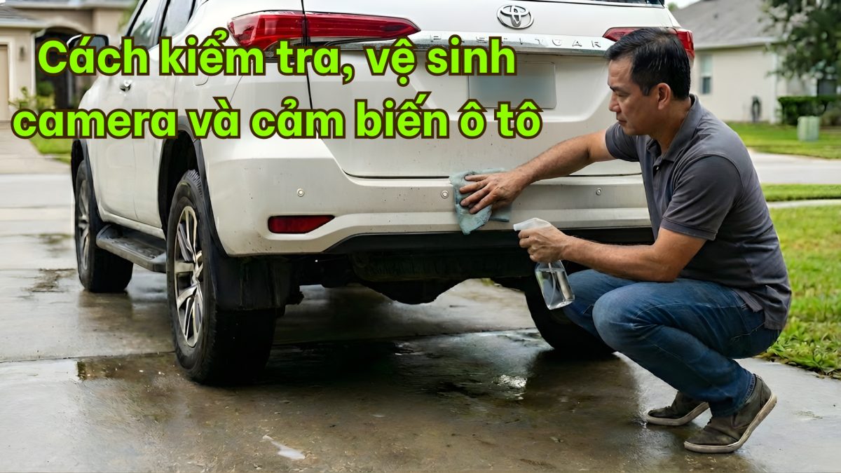 cách kiểm tra và vệ sinh cảm biến ô tô