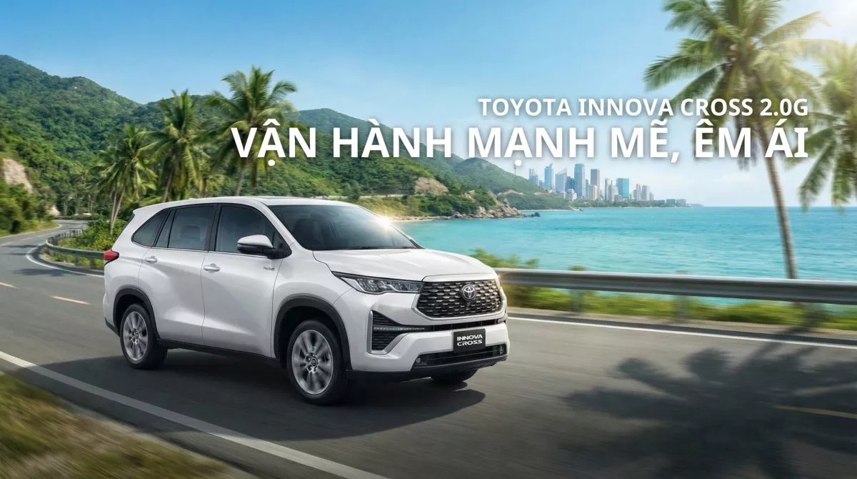 Toyota Innova Cross 2.0G 2025 – Mẫu Mpv 7 Chỗ Đa Dụng, Đậm Chất Suv Mới Nhất 5 Innova Cross 2.0G