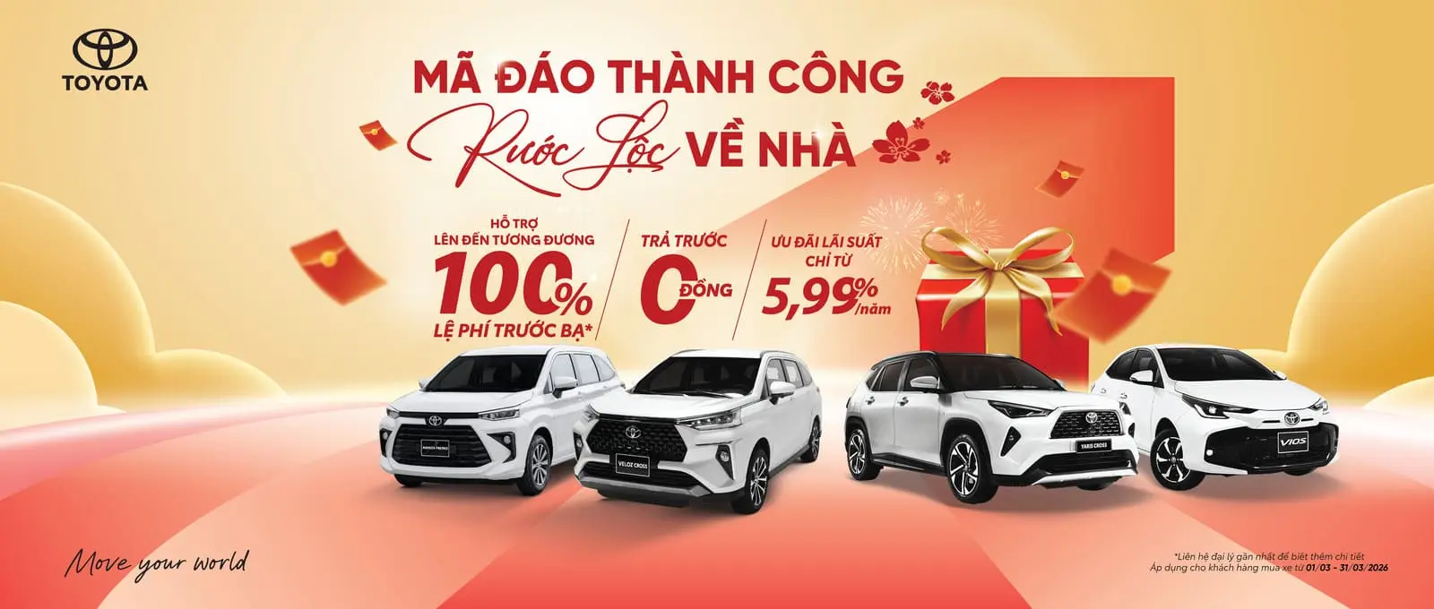Banner Khuyến Mãi Toyota 03/2026