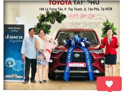 Giao Xe Toyota Tân Phú 3