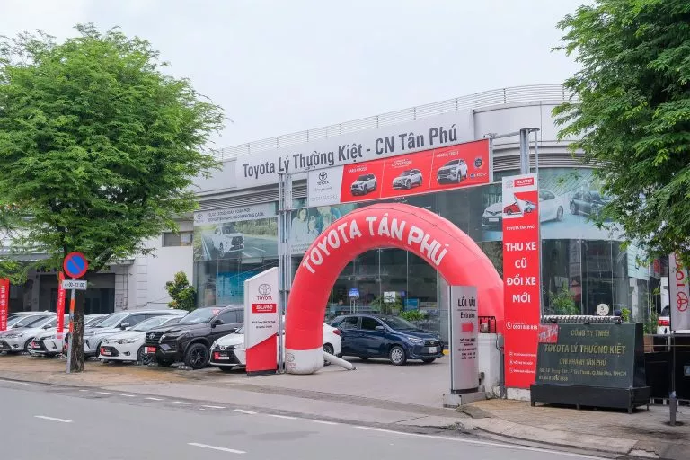 Toyota Tân Phú - Toyota Lý Thường Kiệt CN Tân Phú