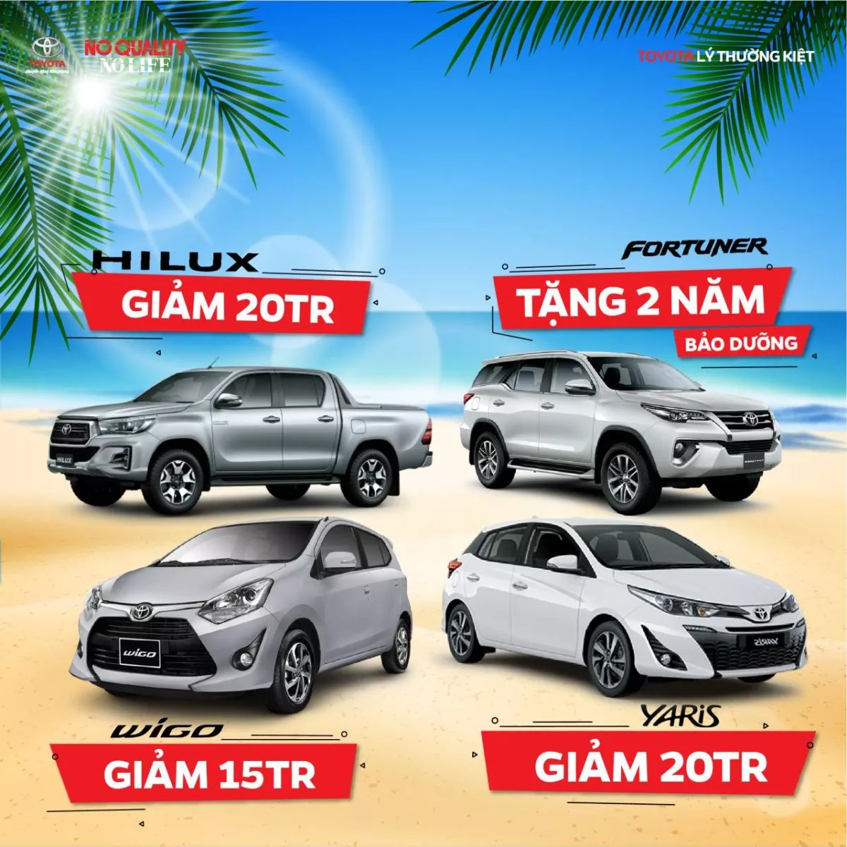 Ưu Đãi Hè, Xe Toyota Đã Giảm Giá, Còn Được Tặng Quà!