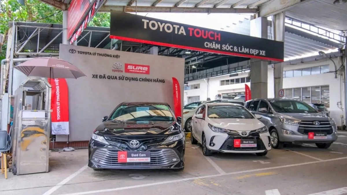 Quy Trình Dịch Vụ Chăm Sóc Ô Tô Chuyên Nghiệp Với Toyota Touch