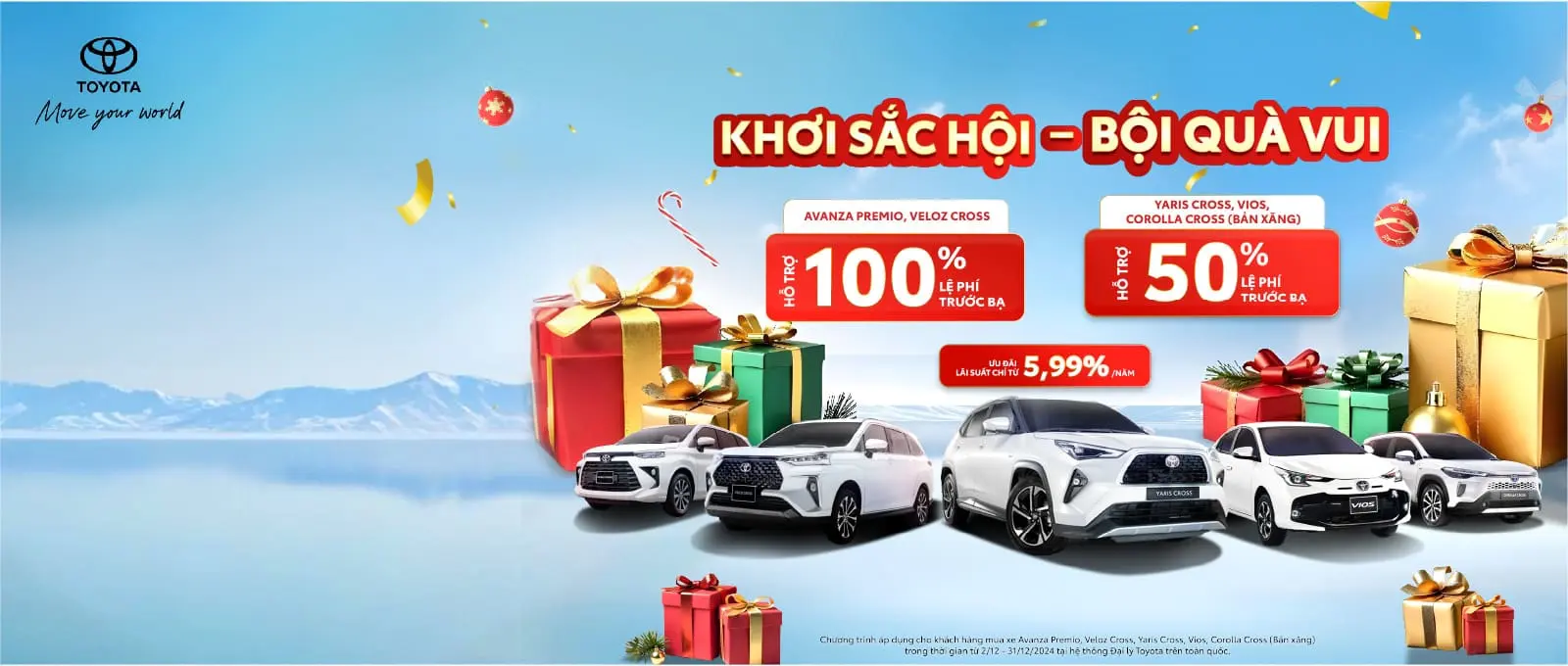 Khuyến Mãi 100% Trước Bạ Toyota Tân Phú